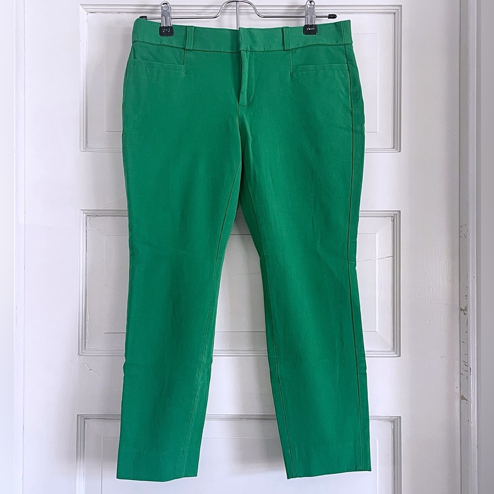 Banana Republic Petite Mid Rise Cropped Pants